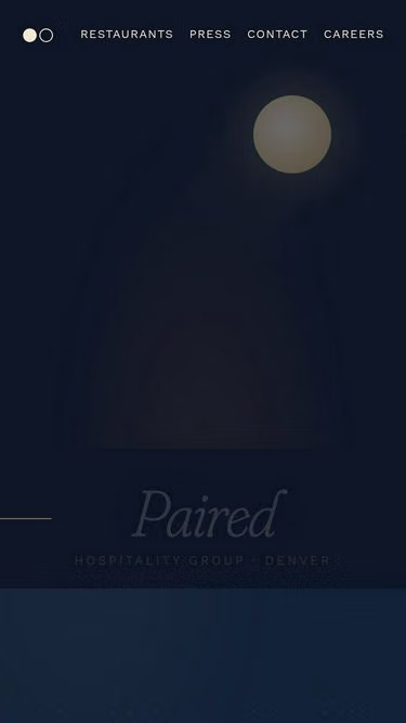 Screenshot of paired.group