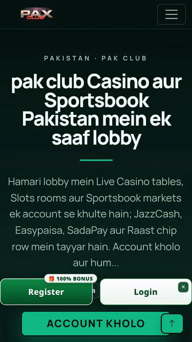 Screenshot of pakclub.org