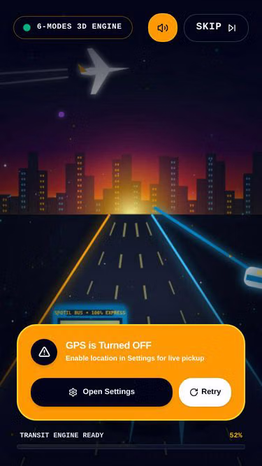 Screenshot of pakka.taxi