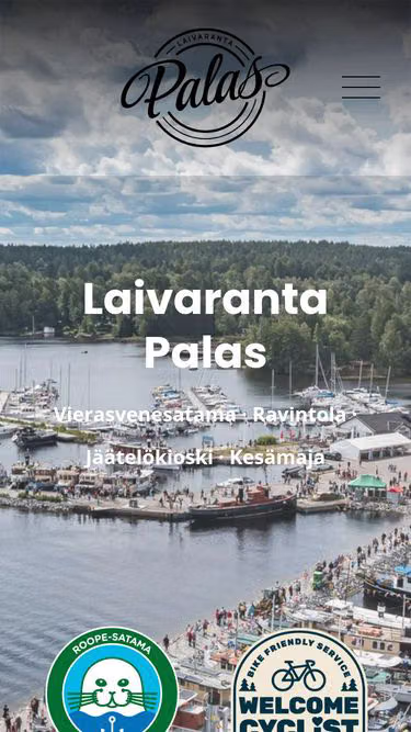 Screenshot of palas.fi