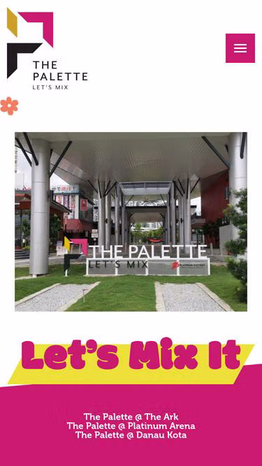Screenshot of palette.com.my