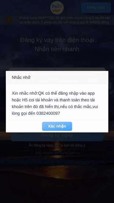Screenshot of palo.vn