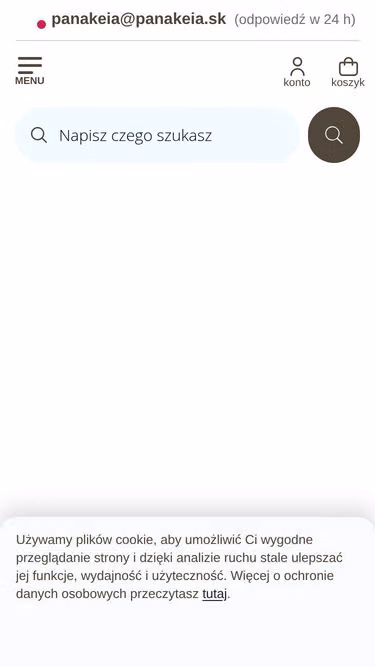 Screenshot of panakeia.pl