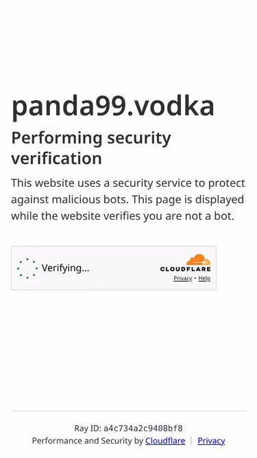 Screenshot of panda99.vodka