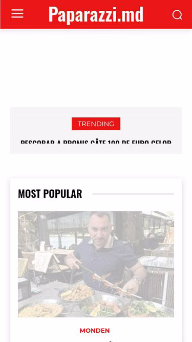 Screenshot of paparazzi.md