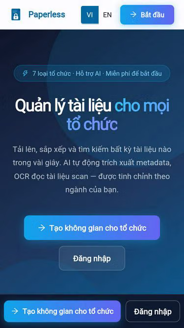 Screenshot of paperless.wiki