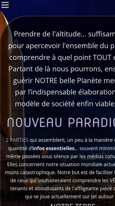 Screenshot of paradigmshift.site