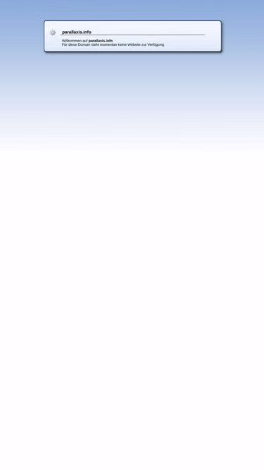 Screenshot of parallaxis.info