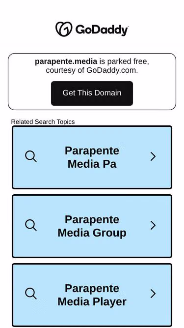 Screenshot of parapente.media