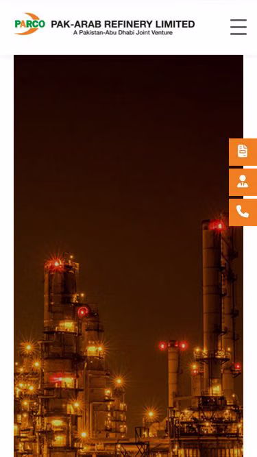 Screenshot of parco.com.pk