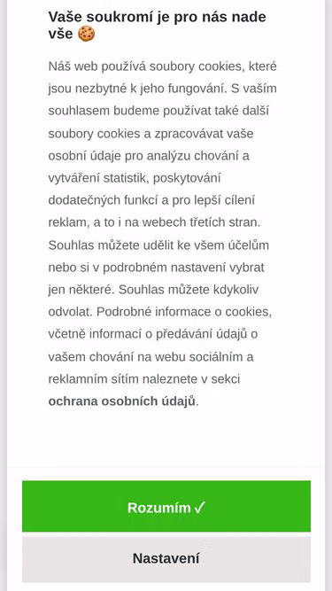 Screenshot of parexcellence.cz