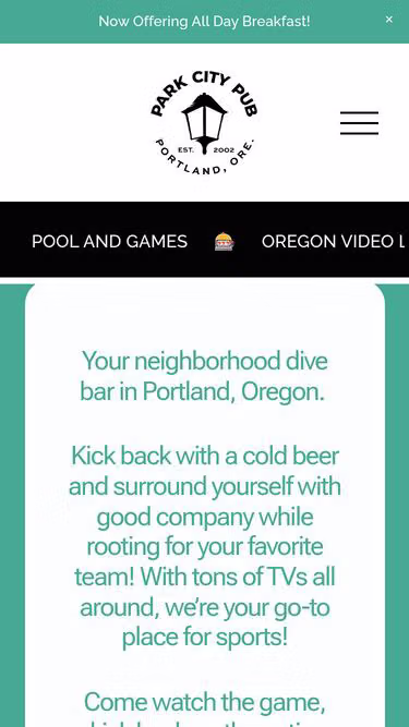 Screenshot of parkcity.pub