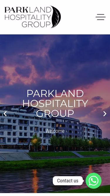 Screenshot of parkland.mk