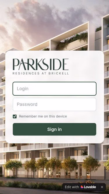 Screenshot of parkside.dev