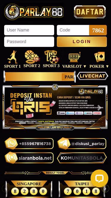 Screenshot of parlay88.trade