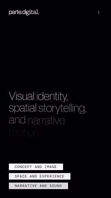 Screenshot of parte.digital