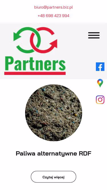 Screenshot of partners.biz.pl