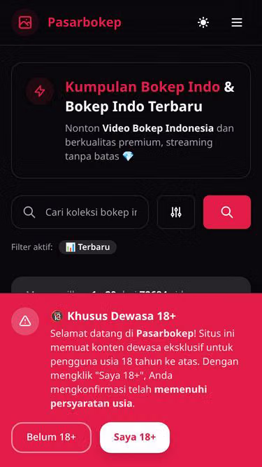 Screenshot of pasarbokep.buzz