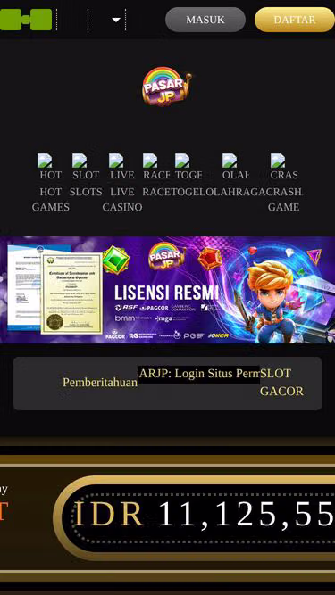 Screenshot of pasarjp.com