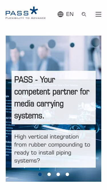 Screenshot of pass.de