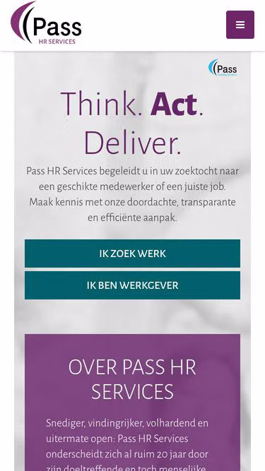 Screenshot of pass.jobs