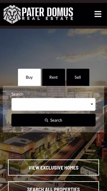Screenshot of pater.us