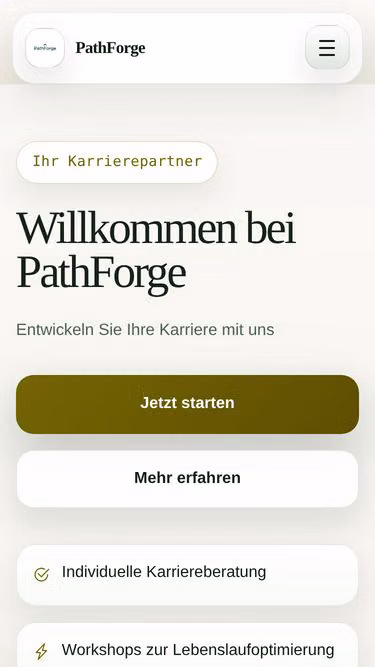 Screenshot of pathforge.site