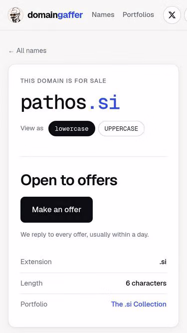 Screenshot of pathos.si