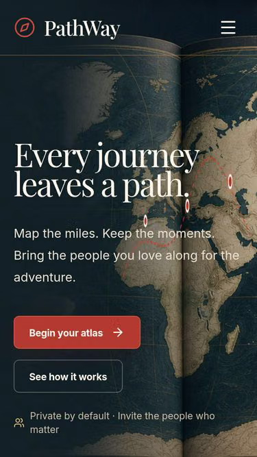 Screenshot of pathway.works