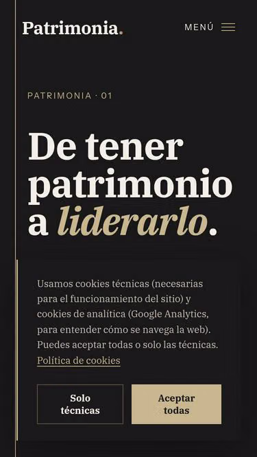 Screenshot of patrimonia.capital