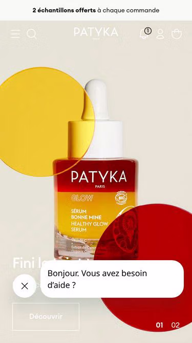 Screenshot of patyka.bh