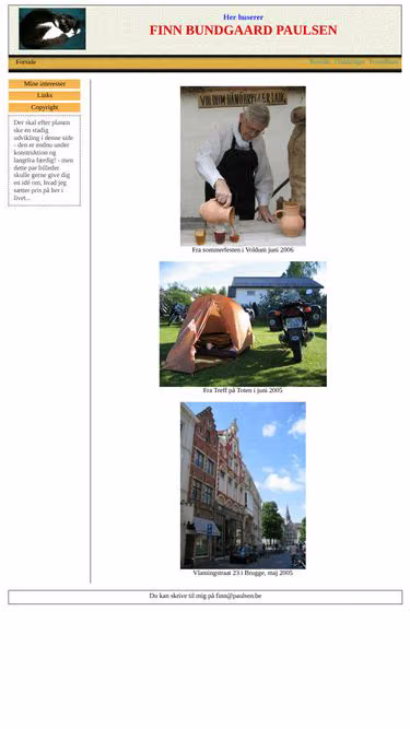 Screenshot of paulsen.be