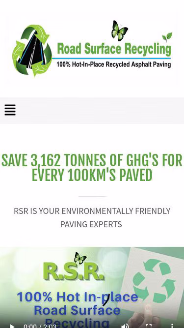 Screenshot of pave.green