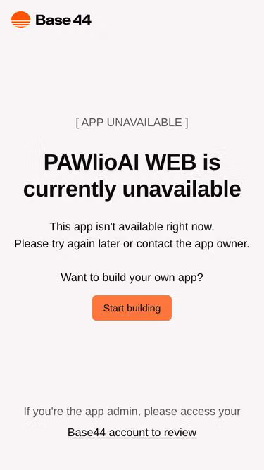 Screenshot of pawlio.ai