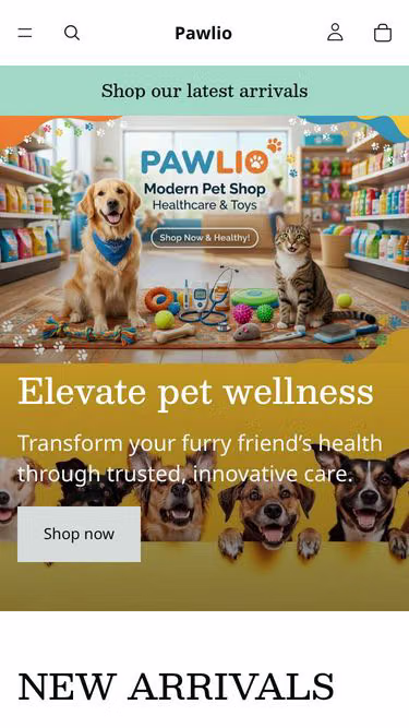 Screenshot of pawlio.uk