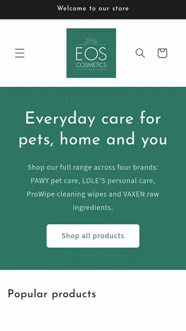 Screenshot of pawy.com