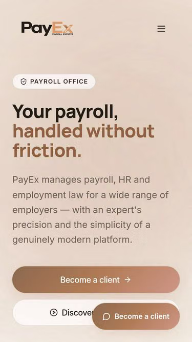 Screenshot of payex.pro