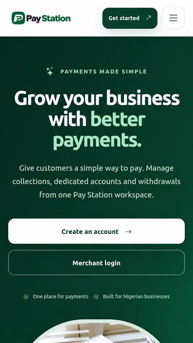 Screenshot of paystation.ng
