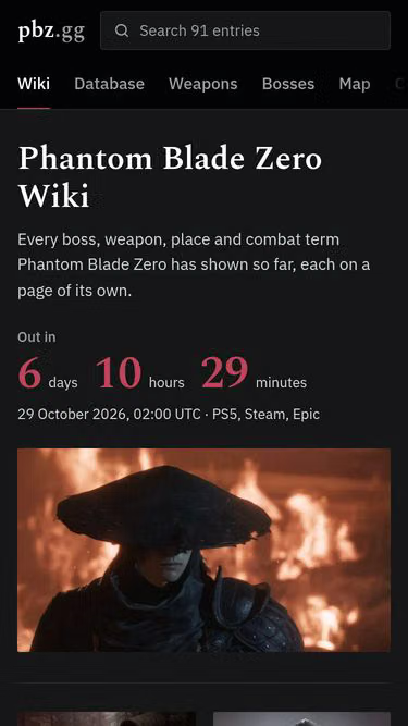 Screenshot of pbz.gg
