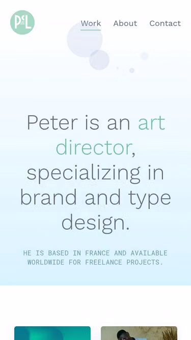 Screenshot of pcl.design