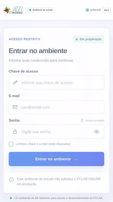 Screenshot of pclab.ia.br