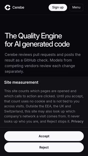 Screenshot of pdj.one