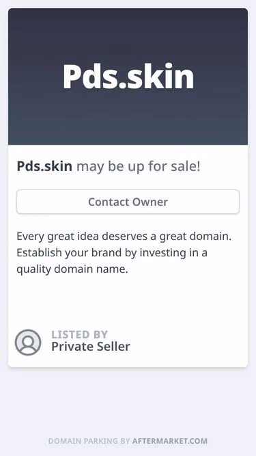 Screenshot of pds.skin