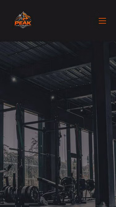 Screenshot of peakfitness.shop