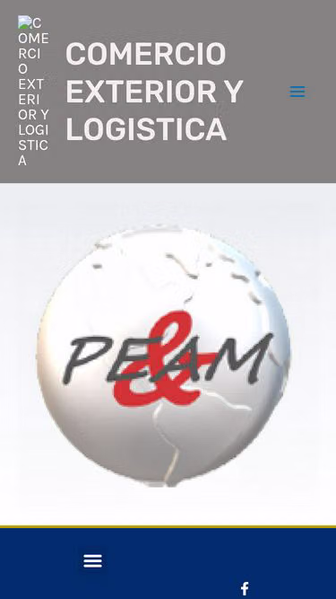 Screenshot of peam.com.mx