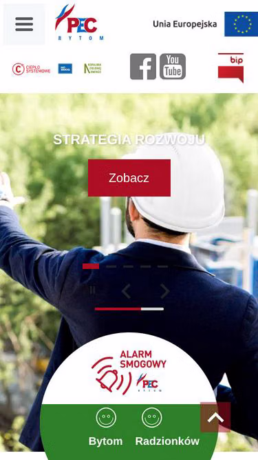 Screenshot of pec.bytom.pl