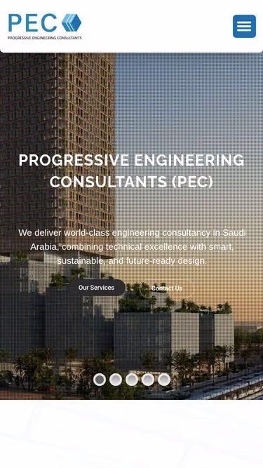 Screenshot of pec.sa