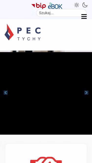 Screenshot of pec.tychy.pl