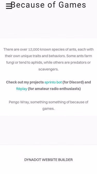 Screenshot of pengo.org