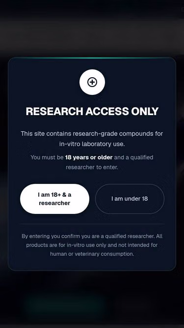 Screenshot of peptech.bio